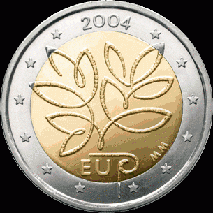 Finland 2 euro 2004 Uitbreiding EU UNC